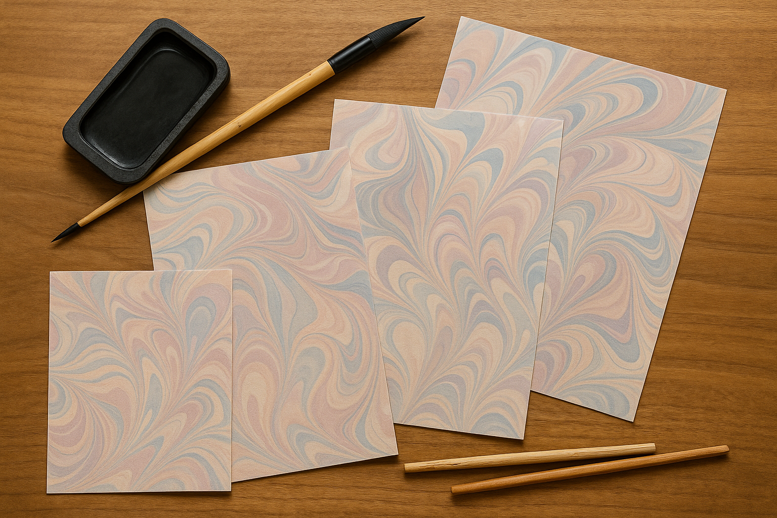Marbled Coasters